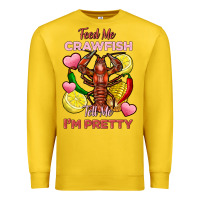Lemon feed me crawfish tell me im pretty Premium Sweatshirt - FaDigitalArtStudio