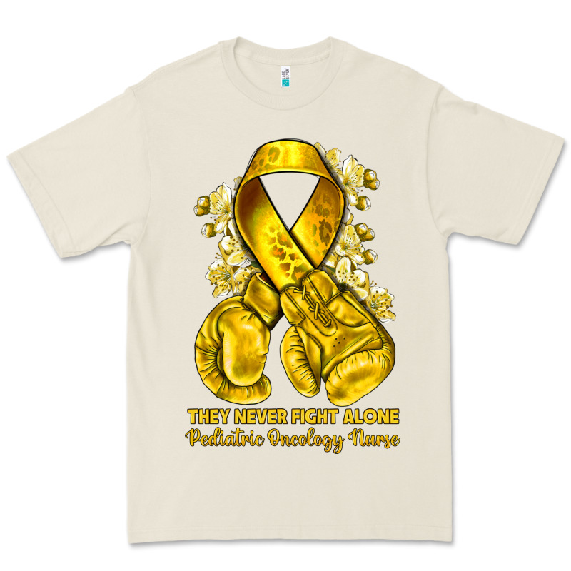 They Never Fight Alone Yellow Ribbon With Boxing G Premium Tee by NancyCooperArtShop | Teevron