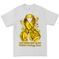 Dove Grey they never fight alone yellow ribbon with boxing g Premium Tee - NancyCooperArtShop