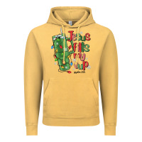 Vintage Mustard jesus fills my cup psalm 25 5 Vintage Hoodie - MaliasSmallBusiness