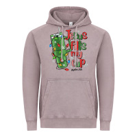 Vintage Zinc jesus fills my cup psalm 25 5 Vintage Hoodie - MaliasSmallBusiness