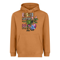 Meerkat Easter Saurus Rex Heavyweight Hoodie - OliviaCreatesArt