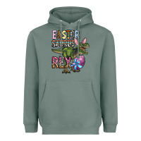 Sage Easter Saurus Rex Heavyweight Hoodie - OliviaCreatesArt