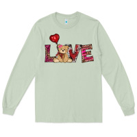 Matcha valentines day tedybear love Long Sleeve Tee - RanaPortraitStore