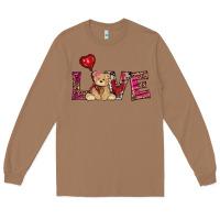 Toasted Coconut valentines day tedybear love Long Sleeve Tee - RanaPortraitStore