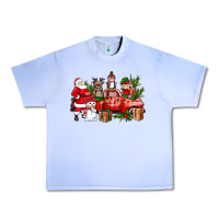 Grape Ice Santa Snowman Reindeer Penguin Elf Christmas Truck Urban Heavy Tee - BundleAndBundleShop