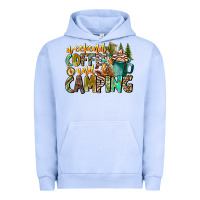 Pigment Grape Ice Weekends Coffee And Camping Urban Hoodie - CowhideDigitalArt