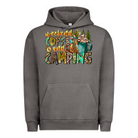 Pigment Tornado Weekends Coffee And Camping Urban Hoodie - CowhideDigitalArt