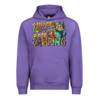 Tulip Weekends Coffee And Camping Urban Hoodie - CowhideDigitalArt