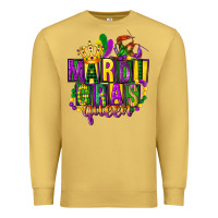 Antique Gold mardi gras queen Premium Sweatshirt - FaDigitalArtStudio