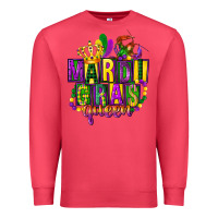 Cardinal mardi gras queen Premium Sweatshirt - FaDigitalArtStudio