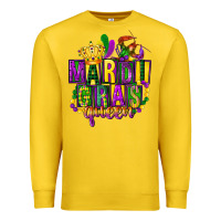Lemon mardi gras queen Premium Sweatshirt - FaDigitalArtStudio