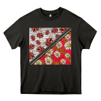 Asphalt ladybug Heavy Core Tee - BarkalooDesign