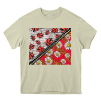 Mossy ladybug Heavy Core Tee - BarkalooDesign