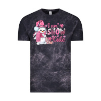 Cloud Black i am snow cute pink bbs Vintage Tee - BundleAndBundleShop