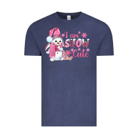 Vintage Denim i am snow cute pink bbs Vintage Tee - BundleAndBundleShop