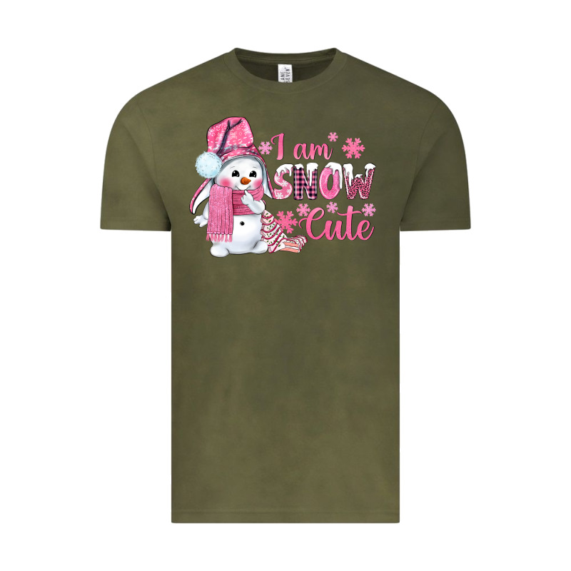 I Am Snow Cute Pink Bbs Vintage Tee by BundleAndBundleShop | Teevron