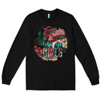 Black let's go girls Long Sleeve Tee - Jasminsmagicworld