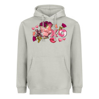 Moon Dust Chicken Valentine's Day xoxo Heavyweight Hoodie - FaDigitalArtStudio