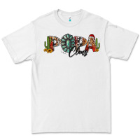 White western christmas papa claus sunflowers and cactus Premium Tee - Jasminsmagicworld