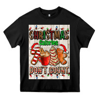 Black Christmas calories dont count Heavy Core Tee - AdoDesignShop