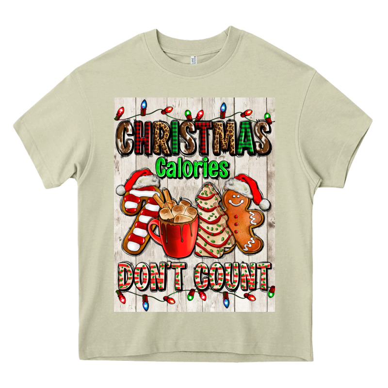 Christmas Calories Dont Count Heavy Core Tee by AdoDesignShop | Teevron