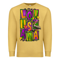 Antique Gold mardi gras louisiana Premium Sweatshirt - FaDigitalArtStudio