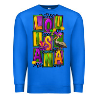 True Royal mardi gras louisiana Premium Sweatshirt - FaDigitalArtStudio