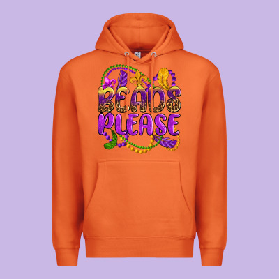 Beads Please Mardi Gras Premium Hoodie Designed By Oliviacreatesart