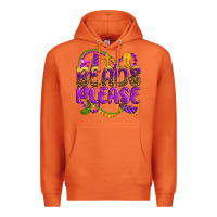 Carrot beads please mardi gras Premium Hoodie - OliviaCreatesArt