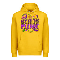 Lemon beads please mardi gras Premium Hoodie - OliviaCreatesArt