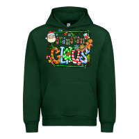Forest Green grangaran claus Urban Hoodie - CowhideDigitalArt