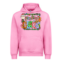 Fuchsia Pink grangaran claus Urban Hoodie - CowhideDigitalArt