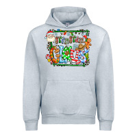 Heather Grey grangaran claus Urban Hoodie - CowhideDigitalArt