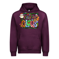 Mauve Wine grangaran claus Urban Hoodie - CowhideDigitalArt