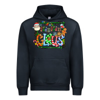 Navy grangaran claus Urban Hoodie - CowhideDigitalArt