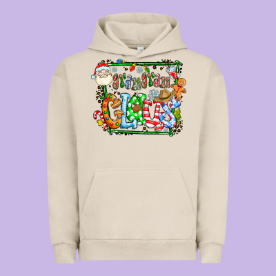 Grangaran Claus Urban Hoodie Designed By Cowhidedigitalart