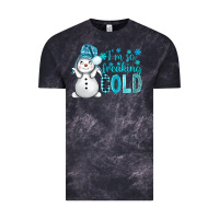 Cloud Black i'm so freaking cold bbs Vintage Tee - BundleAndBundleShop