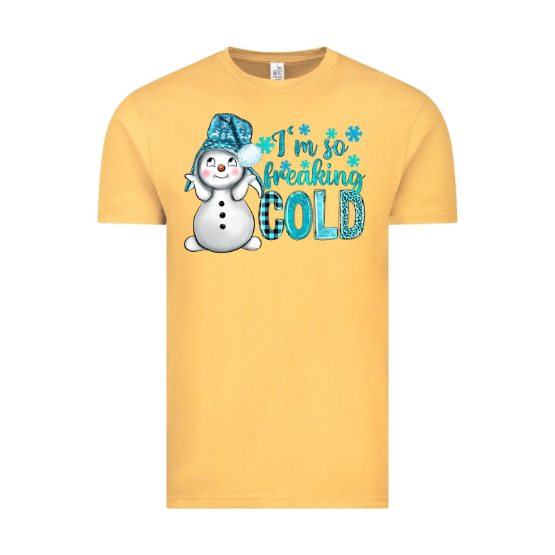 I'm So Freaking Cold Bbs Vintage Tee by BundleAndBundleShop | Teevron