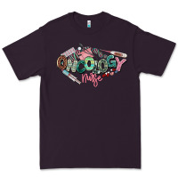 Plum Oncology Nurse western Premium Tee - NancyCooperArtShop