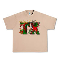 Burro Christmas Texas With Deer Urban Heavy Tee - BundleAndBundleShop