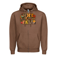 Chestnut why hello there fall Zipper Hoodie - CowGirlArtShop