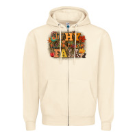 Sandshell why hello there fall Zipper Hoodie - CowGirlArtShop