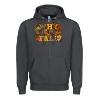 Smoke why hello there fall Zipper Hoodie - CowGirlArtShop