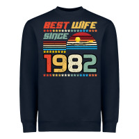 Navy Best Wife Since 1982 Heavyweight Sweatshirt - Bettercallsaul