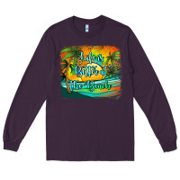 Plum life is better at the beach Long Sleeve Tee - Jasminsmagicworld