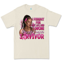 Bone I fought for my life and i won afro woman Premium Tee - NancyCooperArtShop