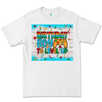 White birthday boy to level up Premium Tee - JahusDesignShop