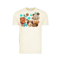 Vintage Arctic dog coffee cups with  food container bbs Vintage Tee - BundleAndBundleShop