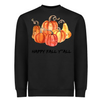 Black Happy Fall Y all Heavyweight Sweatshirt - Bettercallsaul